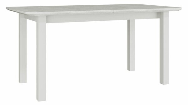 Masă Victorville 118Alb, 8x9x16cm, ExtensieExtensie, Furnir din lemn natural, Lemn