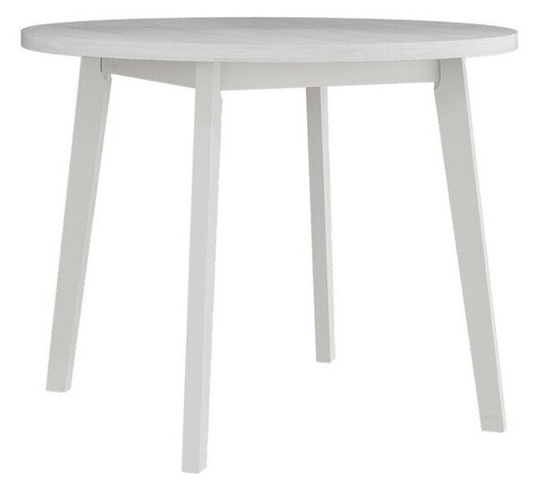 Masă Victorville 128Alb, 8cm, PAL laminat, Lemn