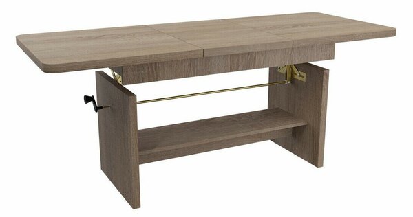 Măsuță de cafea extensibila Stanton 108Trufa, 6x6x12cm, PAL laminat, Unghiular