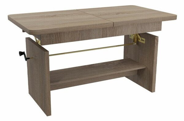 Măsuță de cafea extensibila Stanton 108Trufa, 6x6x12cm, PAL laminat, Unghiular