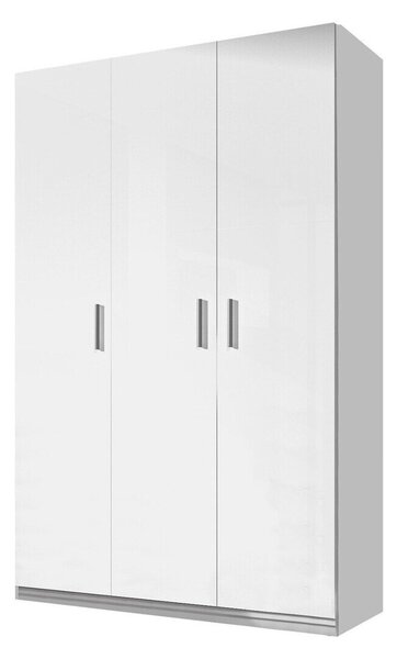 Dulap Campus IAlb, Alb lucios, 20x12x6cm, Uși dulapUși dulap: Cu balamale
