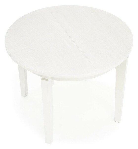 Masă Houston 785, Alb, 77cm, 47.5 kg, Lemn: Fag, Stejar