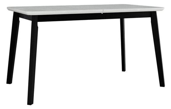 Masă Victorville 175Alb, Negru, 8x8x14cm, ExtensieExtensie, MDF, Lemn