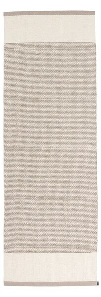 Covor tip traversă pentru interior și exterior bej 70x200 cm Edit Mud Vanilla – Pappelina