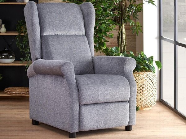 Fotoliu recliner Houston 1029, Gri, Tapiterie, 107x75x92cm, 32.5 kg