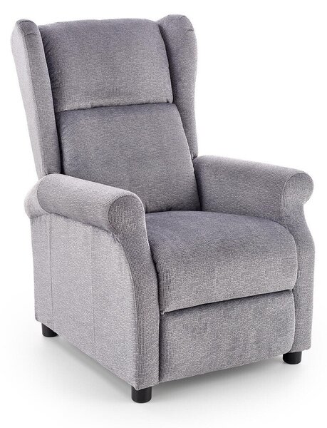 Fotoliu recliner Houston 1029, Gri, Tapiterie, 107x75x92cm, 32.5 kg