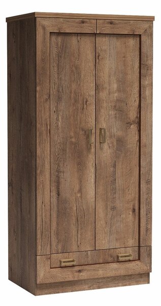 Dulap Lircava 106Stejar lefkas, 19x9x6cm, Uși dulapUși dulap: Cu balamale