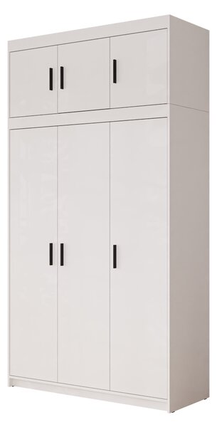 Dulap Novduni 104Alb, 25x13x5cm, Uși dulapUși dulap: Cu balamale