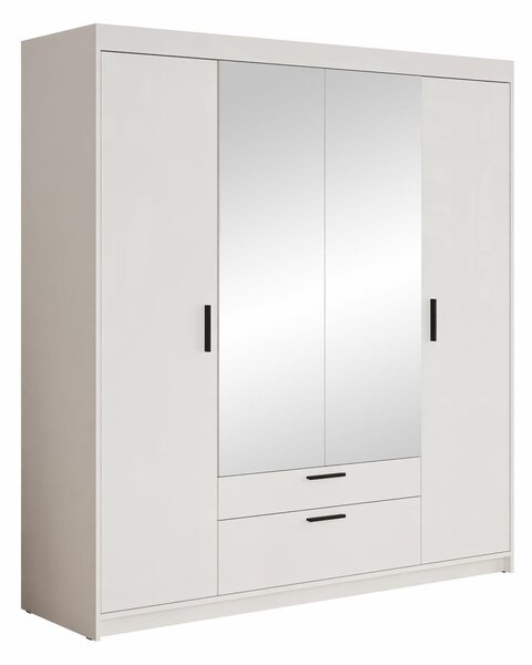 Dulap Novduni 108Alb, 19x18x5cm, Uși dulapUși dulap: Cu balamale
