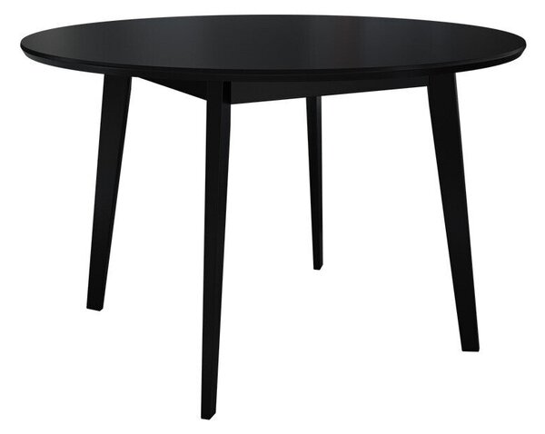 Masă Racine 133Negru, 8cm, MDF, Lemn