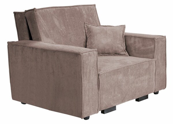 Fotoliu Clarlen IRoze, 9x12x10cm, Tapiterie, PicioarePicioare: Lemn, Mobilier deja asamblatMobilier deja asamblat