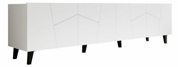 Comodă TV Charlotte 181Alb, Negru, 20x5x4cm