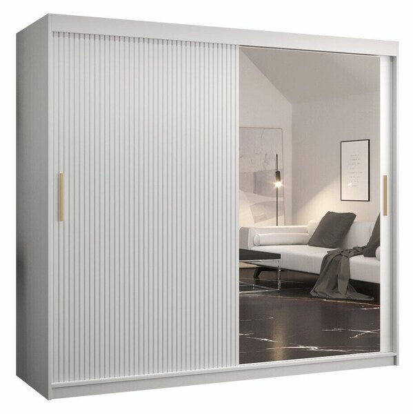 Dulap Hartford 403Alb, 20x20x6cm, Uși dulapUși dulap: Glisante