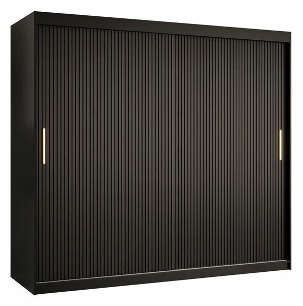 Dulap Hartford 400Negru, 20x20x6cm, Uși dulapUși dulap: Glisante