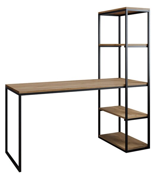 Birou Oswego 1078x15x6cm, Maro, Negru