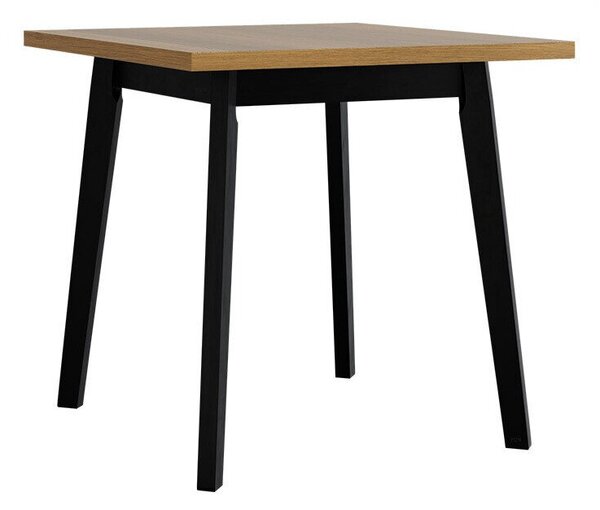 Masă Victorville 303Stejar Grandson, Negru, 8x8x8cm, ExtensieExtensie, PAL laminat, Lemn
