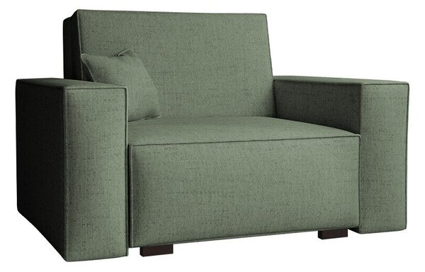 Fotoliu Serora IVerde, 9x12x10cm, Tapiterie, PicioarePicioare: Lemn, Mobilier deja asamblatMobilier deja asamblat