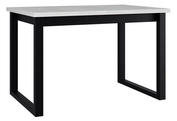 Masă Victorville 327Negru, Alb, 8x9x16cm, ExtensieExtensie, PAL laminat, Metal