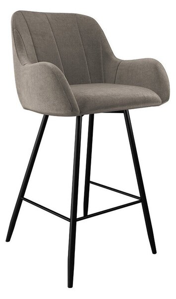Scaun bar Jackson 10210x5x6cm, Tapiterie, Metalic