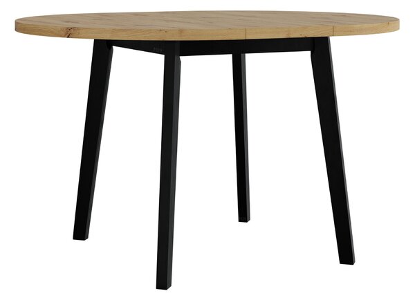 Masă Victorville 358Alb, Stejar artizan, 8cm, ExtensieExtensie, PAL laminat, Lemn