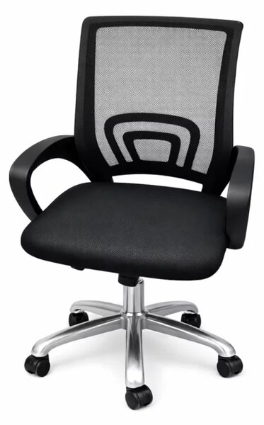 Scaun de birou ergonomic FlexiPro cu spatar mesh, BLACK -dimensiuni 1000*550 mm