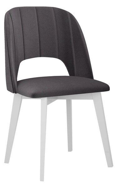 Scaun Victorville 370Gri inchis, Alb, 8x5x5cm, Tapiterie, Din lemn