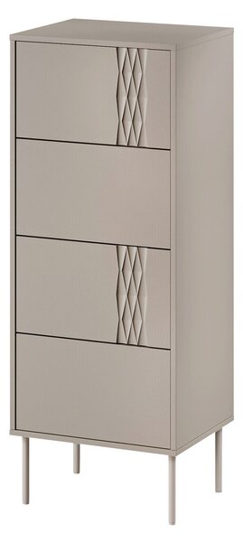 Comodă Tolete 102Bej, Cu sertare, 13x5x4cm