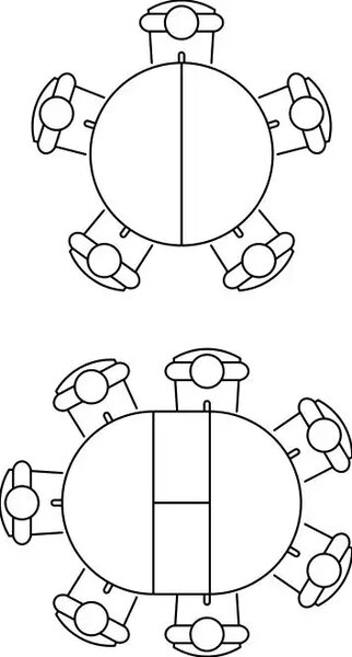Masa extensibila bucatarie/living rotunda 110 *110 cm Alb marmorat,Dia
