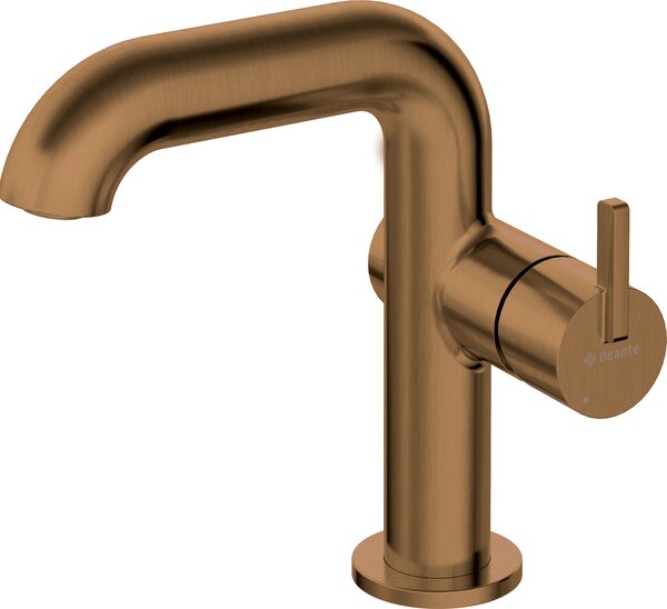 Deante Silia, baterie lavoar cu gura dreptunghiulara, bronz, DEA-BQS_C24M