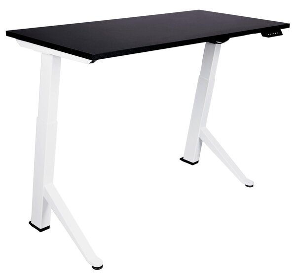 TerrA2Y WHITE-Birou reglabil electric cadru in Y, alb