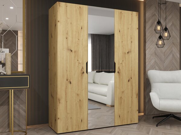 Dulap Hartford 512Stejar artizan, 20x15x5cm, Uși dulapUși dulap: Cu balamale