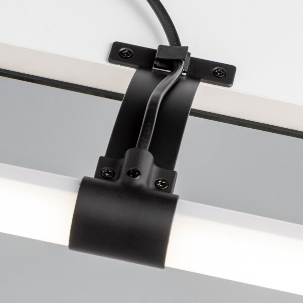 Brilagi - Lampă LED pentru oglindă de baie TUBEO, 6 W, 230 V, 40 cm, IP44, negru