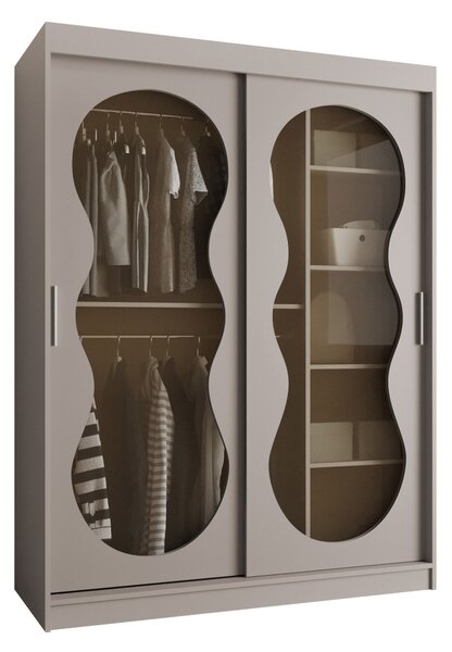 Dulap Hartford 528Cașmir, 20x15x6cm, Uși dulapUși dulap: Glisante