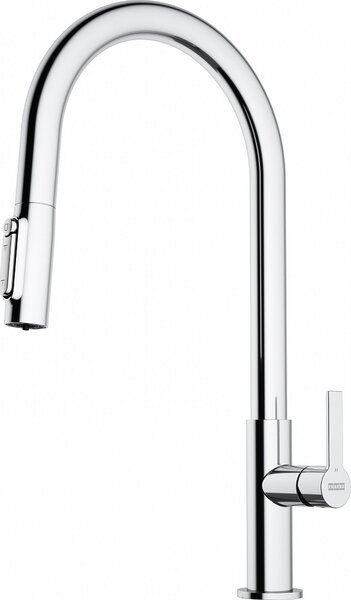 Franke Maris Slim Clear Water J Pull-Out baterie bucătărie pe picior crom 120.0730.870