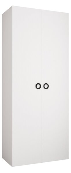 Dulap Hartford 540Negru, Alb, 25x10x4cm, Uși dulapUși dulap: Cu balamale