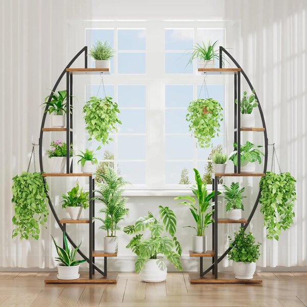 Moonflower™ Suport Pentru Plante în Formă De Semilună Cu Iluminare