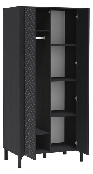 Dulap Mavtoru 106Negru, 20x9x6cm, Uși dulapUși dulap: Cu balamale