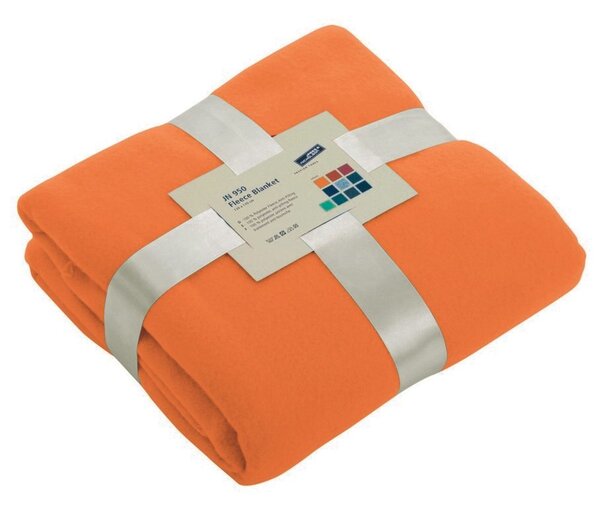 Pătură din fleece 130x170 cm JN950 - Oranj | 130 x 170 cm