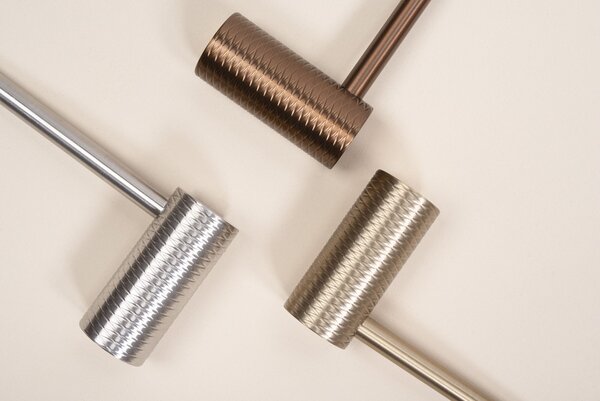Cuier de baie 9710 Prism Brush Nickle
