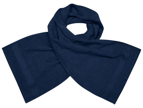 Prosop sport MB431 - Albastru mai închis | 130 x 30 cm