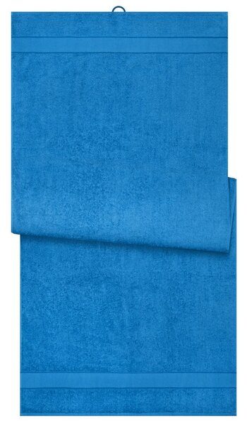 Prosop pentru saună din bumbac organic MB444 - Cobalt