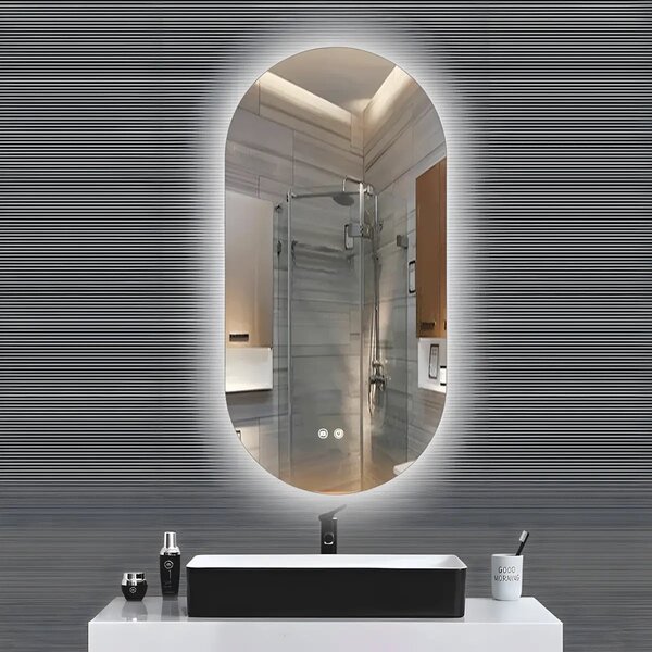 Oglinda Baie Led Kala 110x55cm, Functie Dezaburire