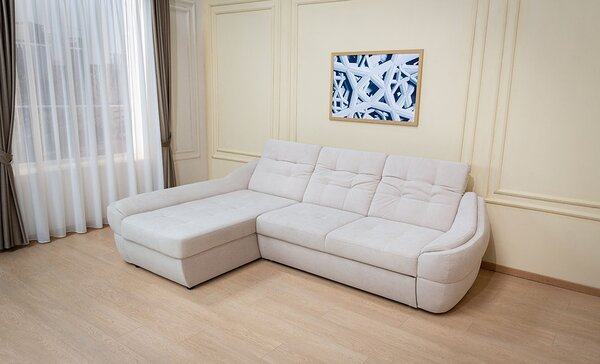 Colțar Extensibil Space Bej Deschis - Vega 03 Stânga