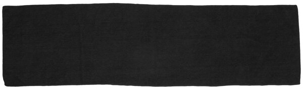 Prosop sport uscare rapidă 110x30cm - Neagră