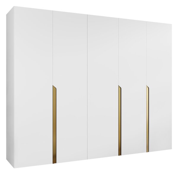 Dulap Hartford 582Auriu, Alb, 20x25x5cm, Uși dulapUși dulap: Cu balamale