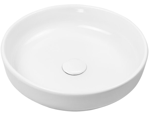 Oltens Fossa lavoar 40x40 cm rotund de blat alb luciu 40302000