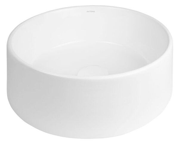 Oltens Lagde lavoar 40x40 cm rotund de blat alb luciu 40316000