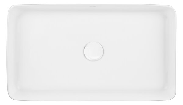 Oltens Solberg lavoar 62x41.5 cm dreptunghiular de blat alb luciu 40318000