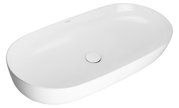 Oltens Hamnes lavoar 80x40 cm ovale de blat alb luciu 40321000