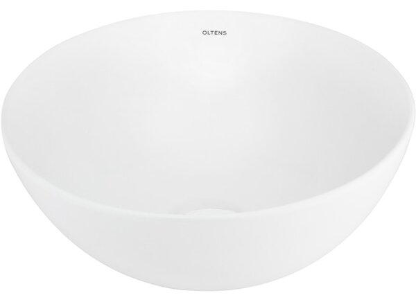 Oltens Jagala lavoar 32x32 cm rotund de blat alb luciu 40317000